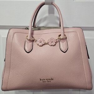 Kate Spade Knott Pebbled Leather Satchel - GUC